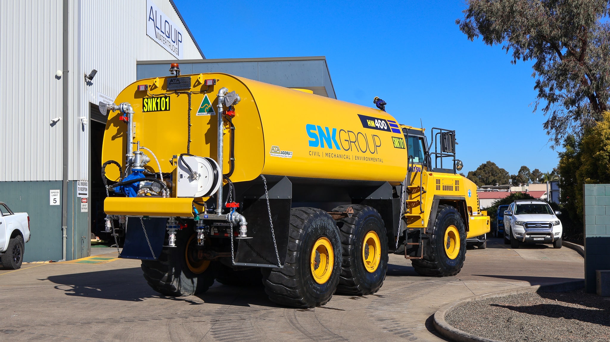Steel 33,000L Offroad Tanker