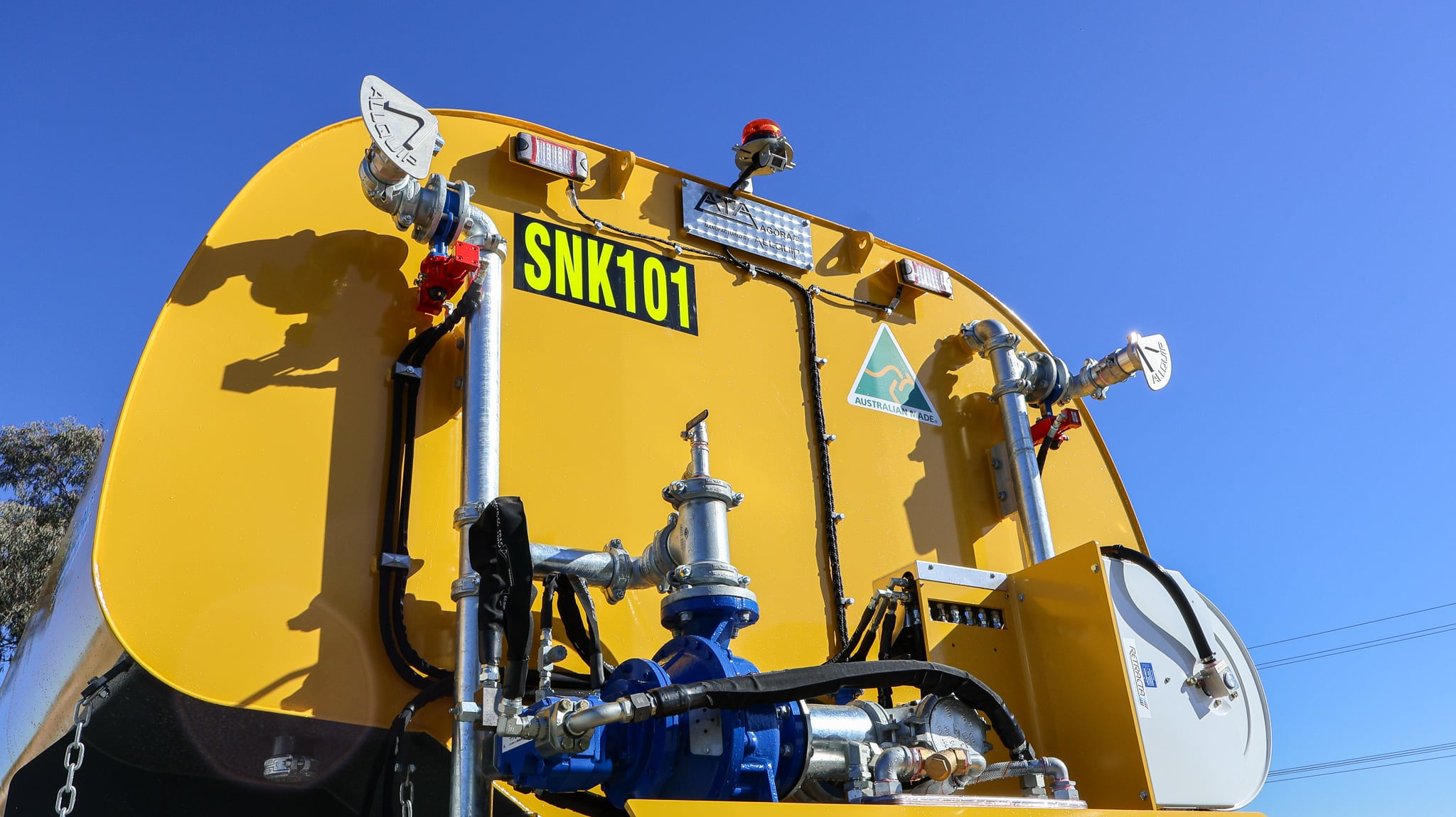 Steel 33,000L Offroad Tanker