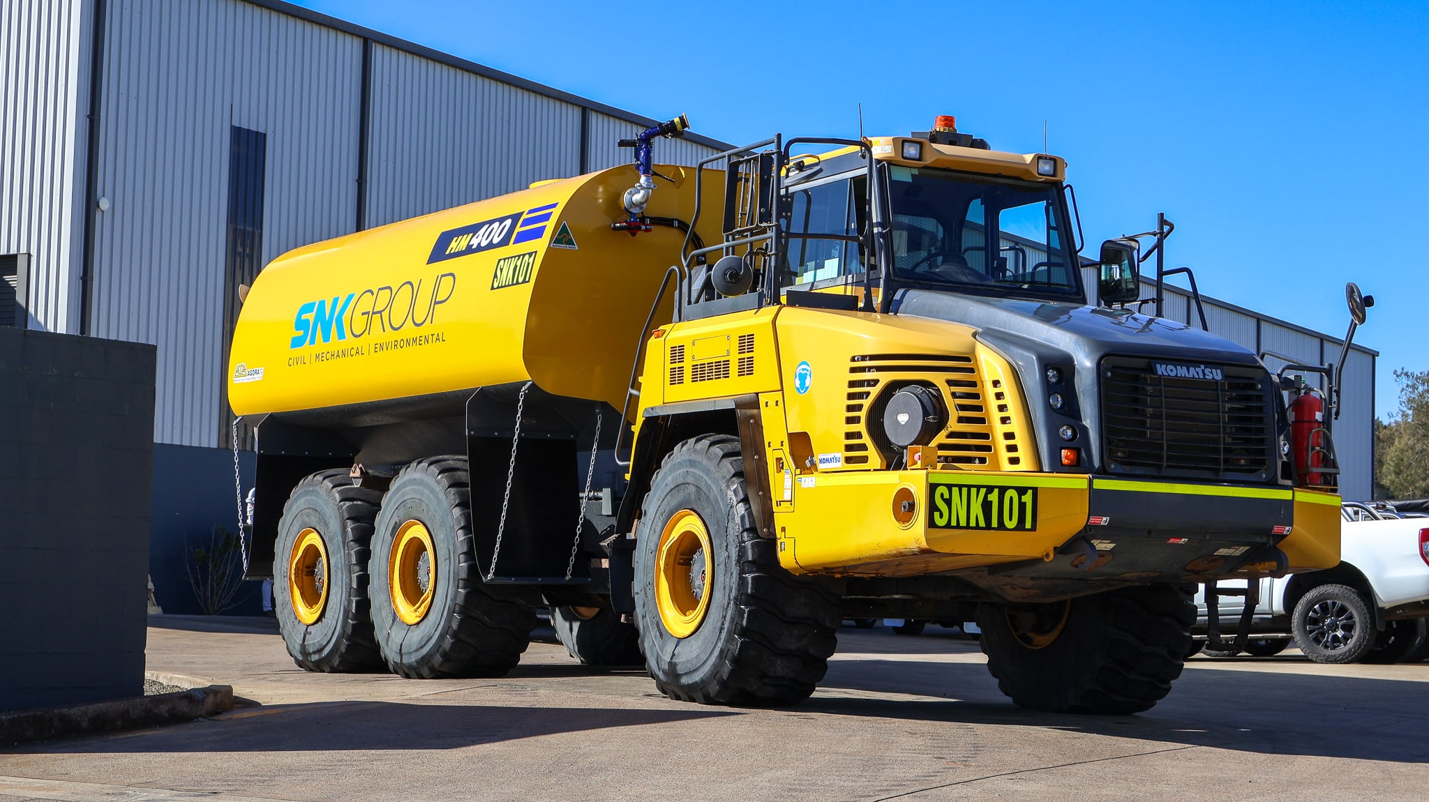 Steel 33,000L Offroad Tanker