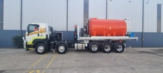 Polyethylene 16,000L Hooklift Fire Tanker