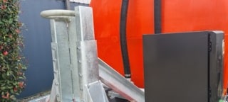 Polyethylene 16,000L Hooklift Fire Tanker