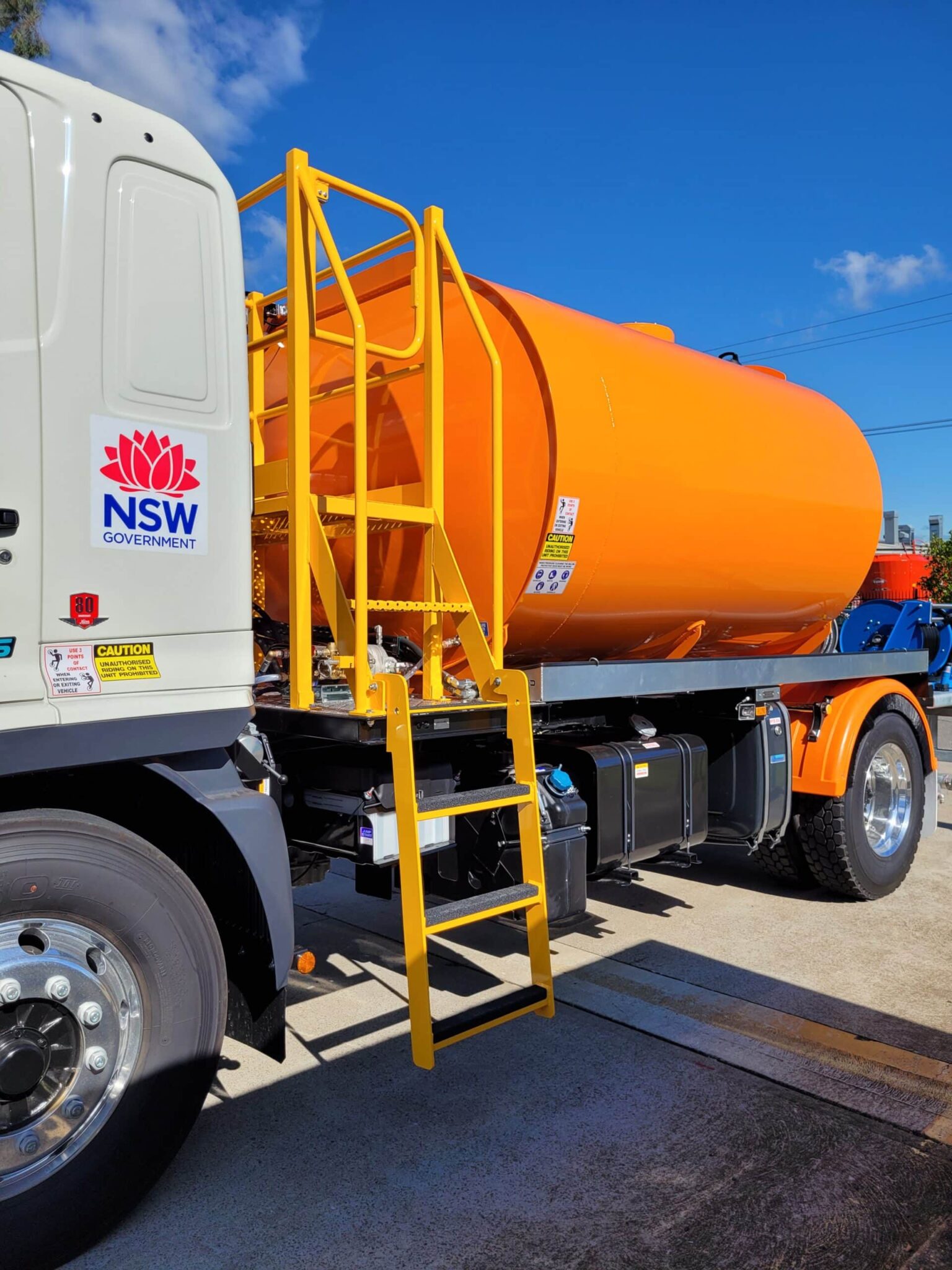 Aluminium 8,000L Fire Tanker