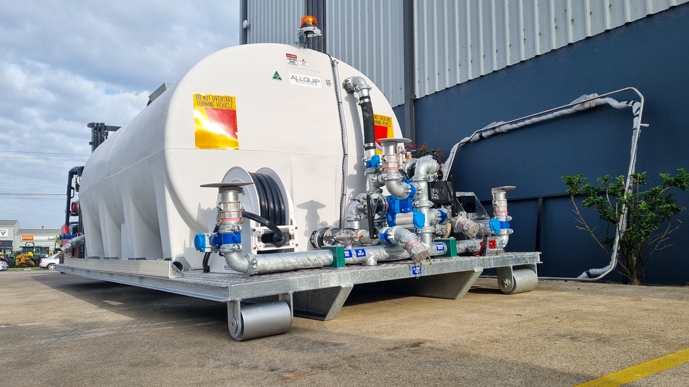 Polyethylene 14,000L Hooklift Water Modules