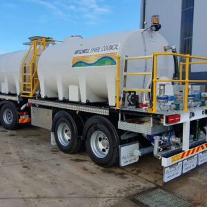 Polyethylene 22,000L Semi Trailer Water Modules