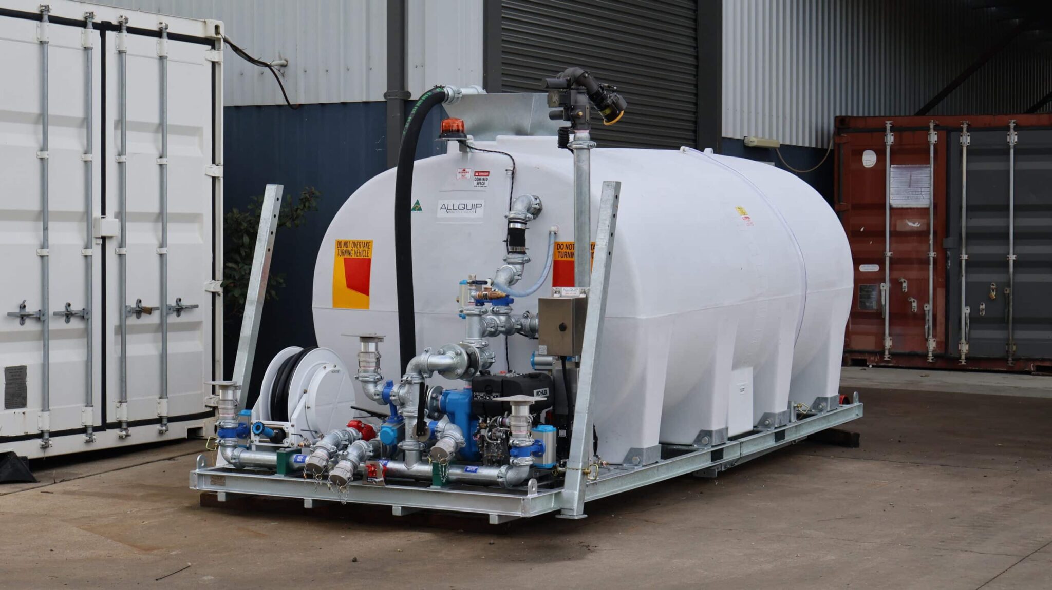 Polyethylene 11,000L Slip-On Water Modules
