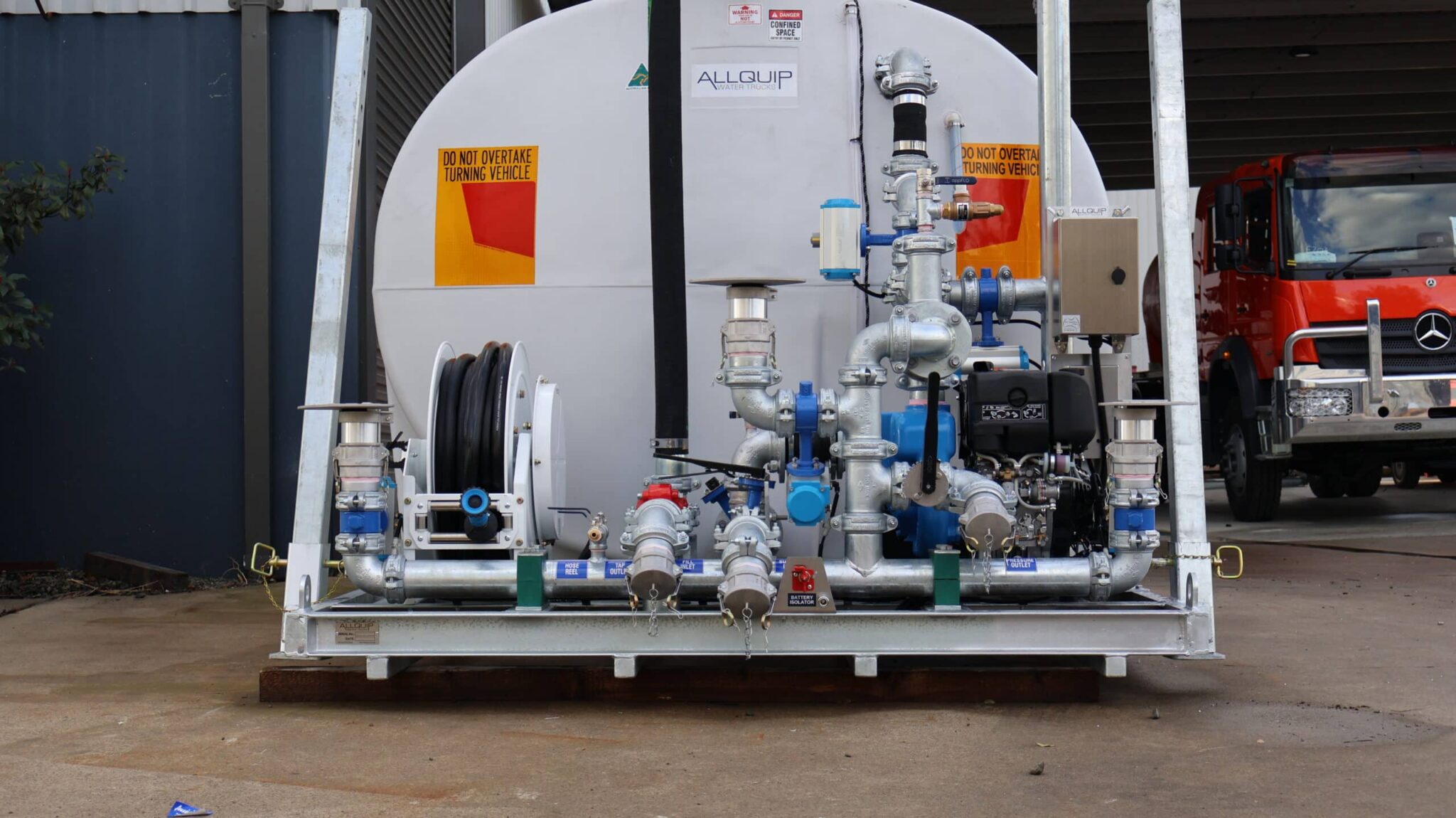 Polyethylene 11,000L Slip-On Water Modules