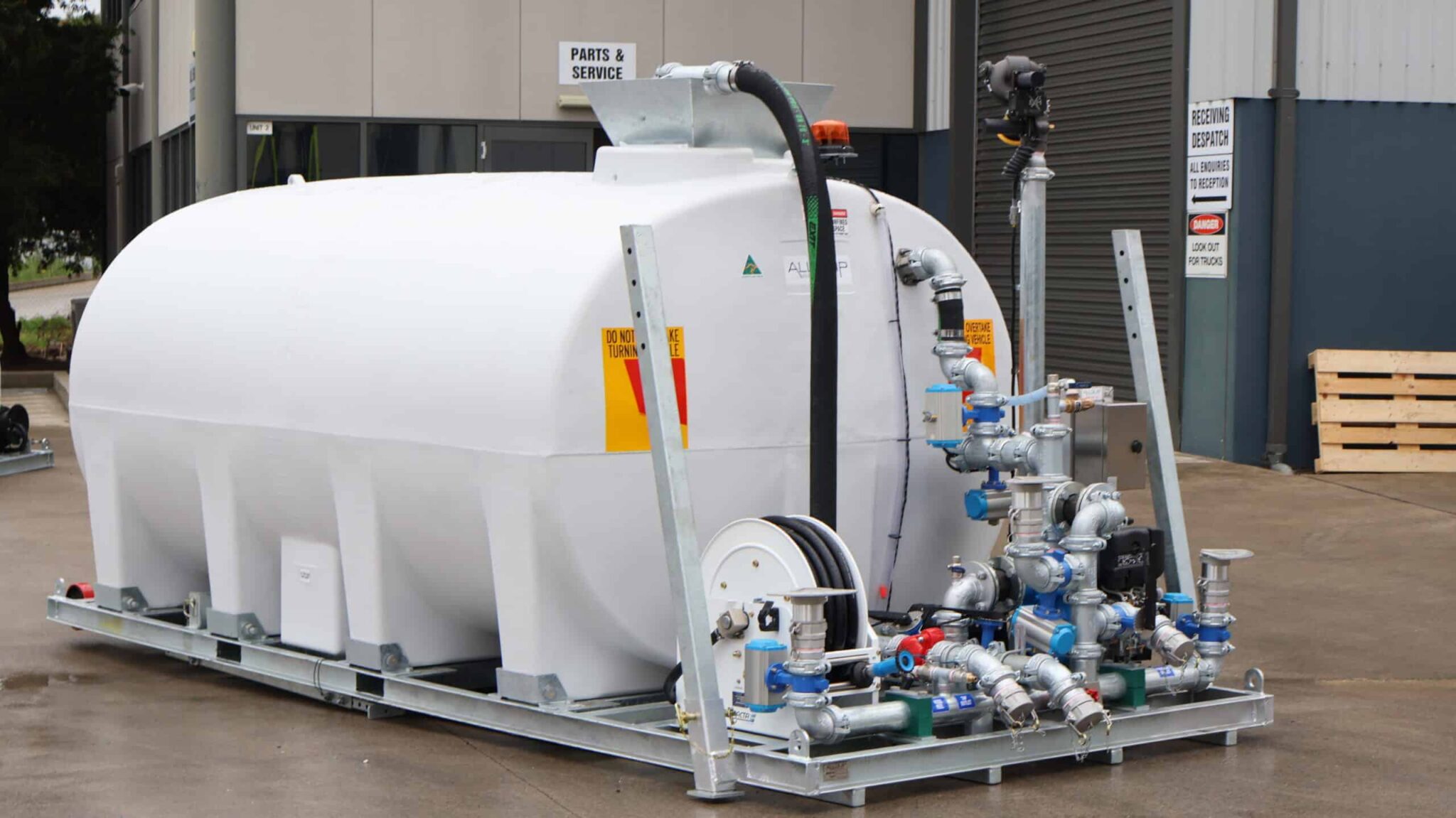 Polyethylene 11,000L Slip-On Water Modules