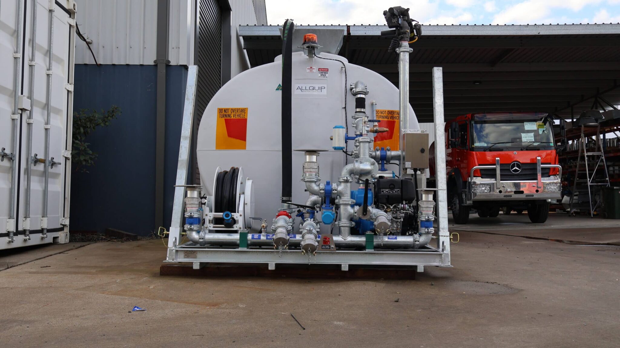 Polyethylene 5,000L Slip-On Water Modules