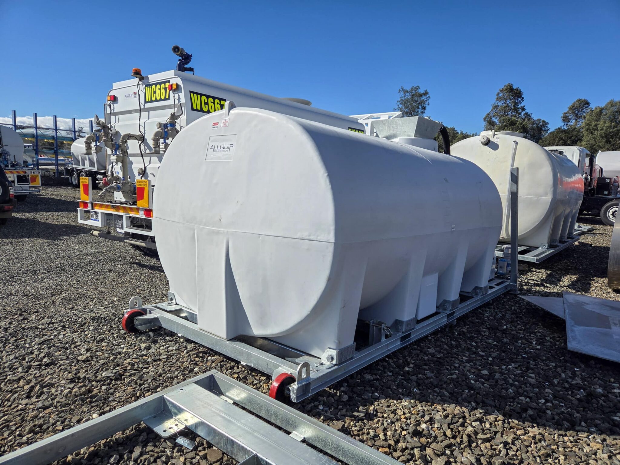 Polyethylene 7,700L Slip-On Water Modules
