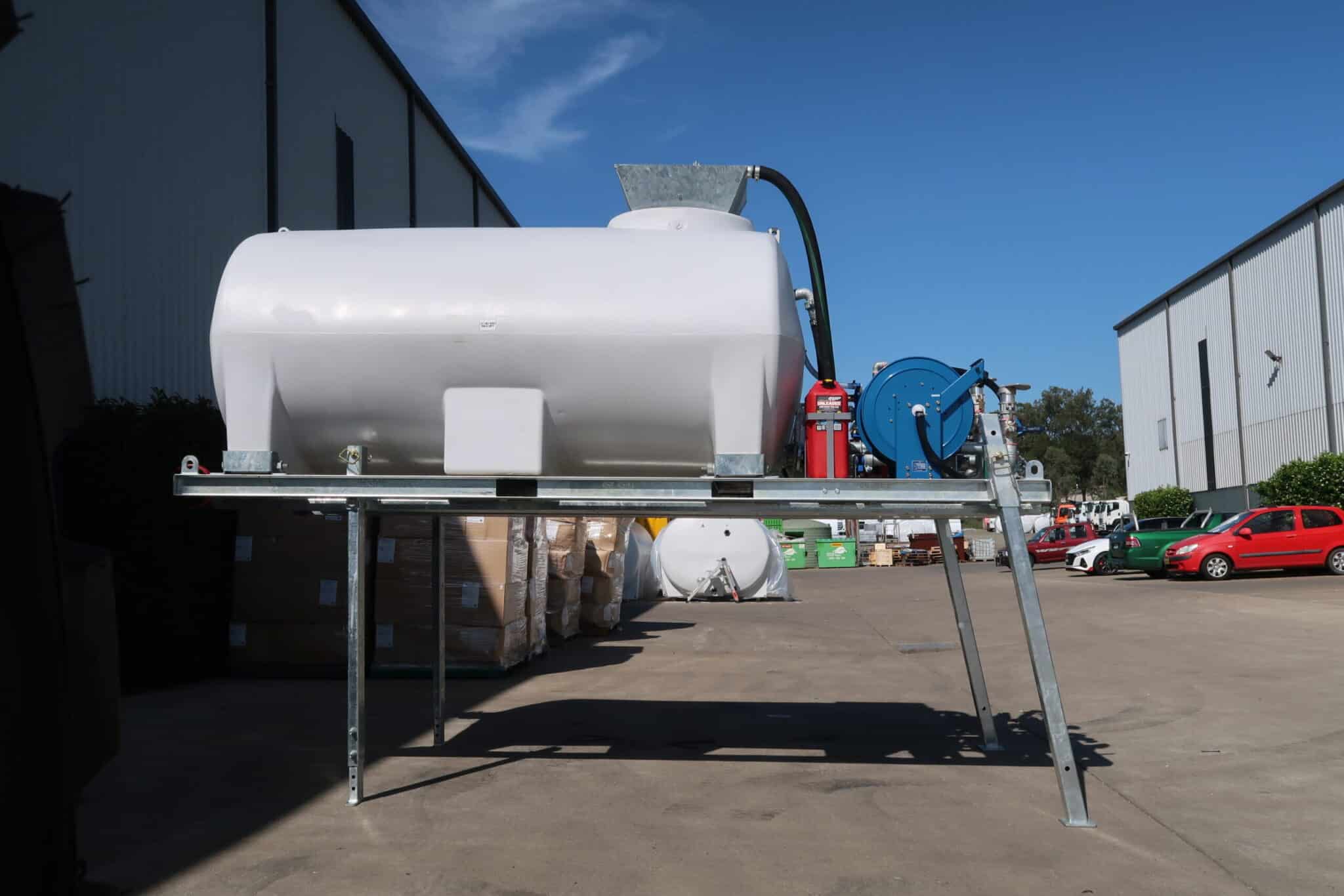 Polyethylene D-Dust 3,000L Slip-On Water Modules
