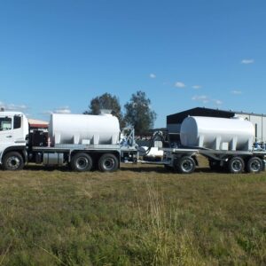 Polyethylene 14,000L Dog Trailer Water Modules