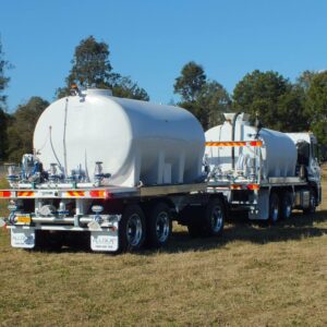 Polyethylene 14,000L Dog Trailer Water Modules