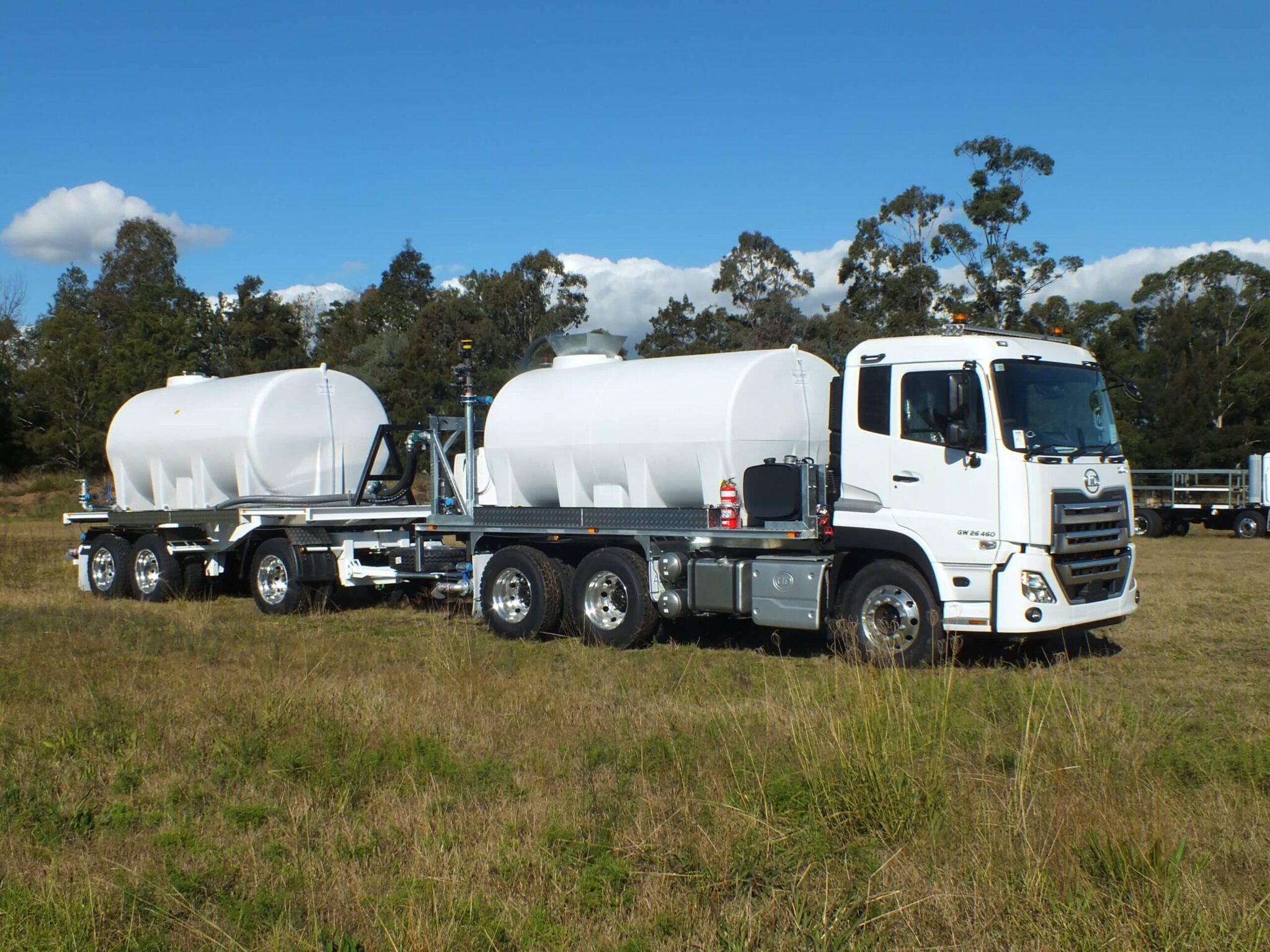 Polyethylene 14,000L Dog Trailer Water Modules