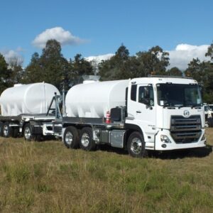 Polyethylene 14,000L Dog Trailer Fire Tanker