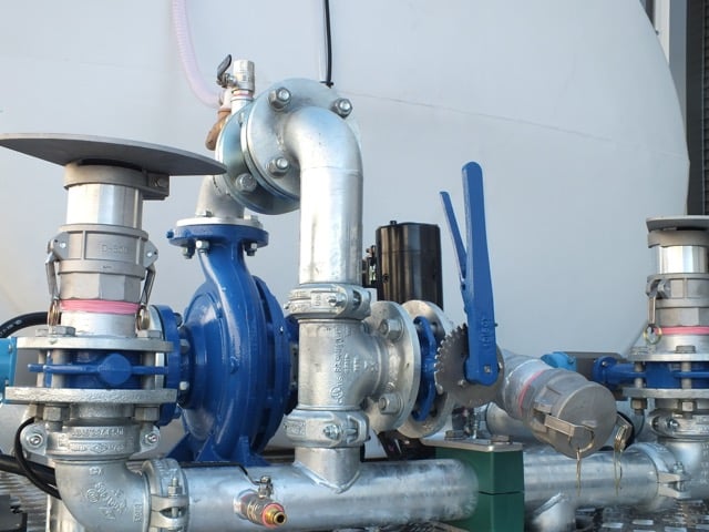 Polyethylene 14,000L Dog Trailer Fire Tanker