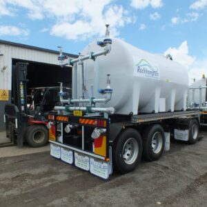 Polyethylene 16,000L Dog Trailer Water Modules