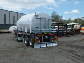 Polyethylene 16,000L Dog Trailer Water Modules