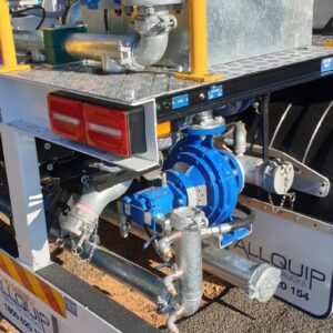 Polyethylene 22,000L Semi Trailer Fire Tanker