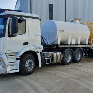 Polyethylene 22,000L Semi Trailer Fire Tanker