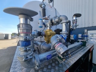 Polyethylene 26,000L Semi Trailer Water Modules