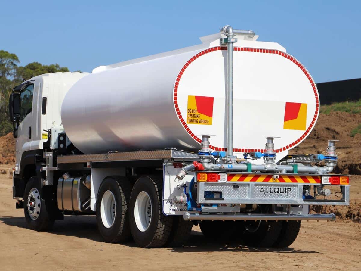 Aluminium 14,000L Water Trucks