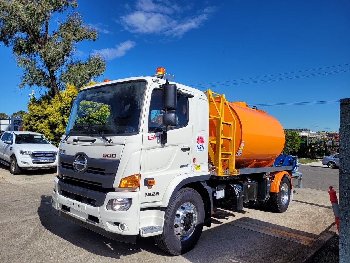Aluminium 8,000L Water Trucks