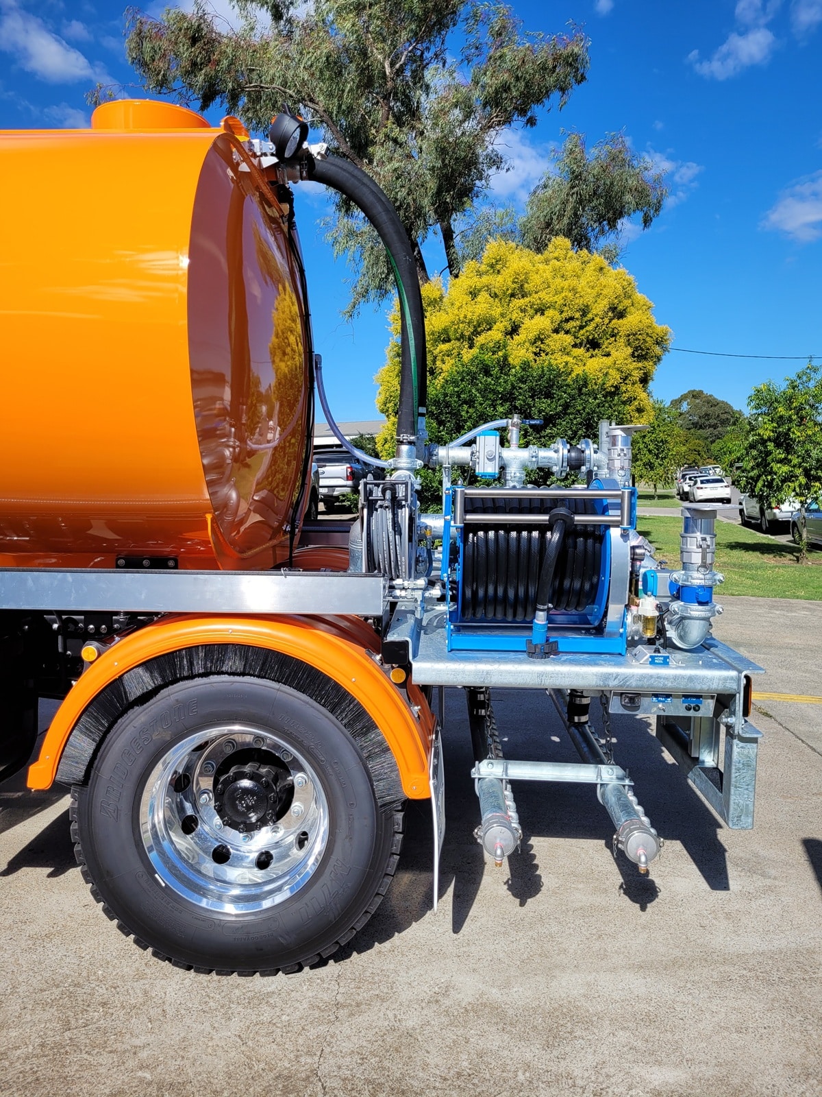 Aluminium 8,000L Water Trucks