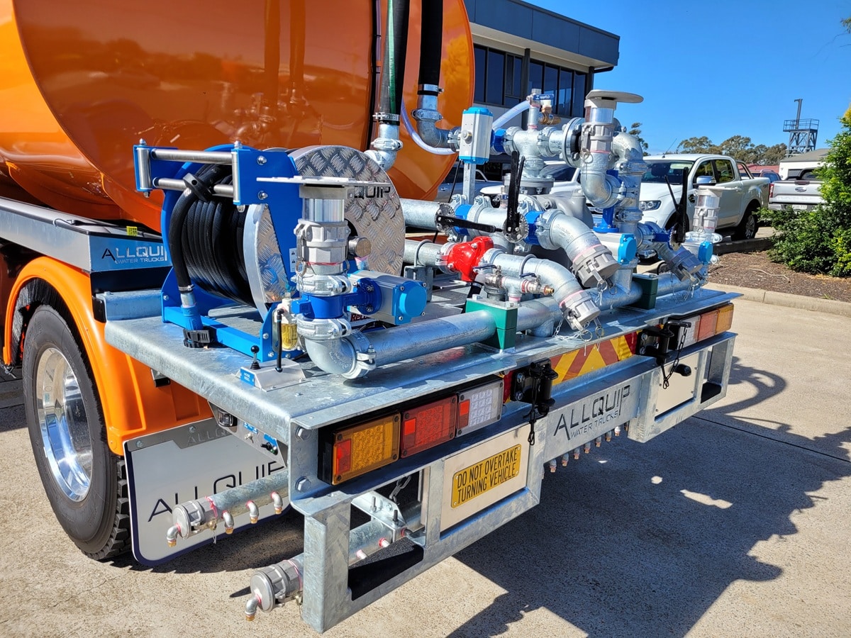 Aluminium 8,000L Water Trucks