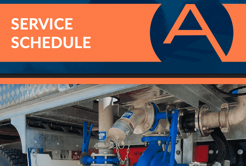 Service Schedule